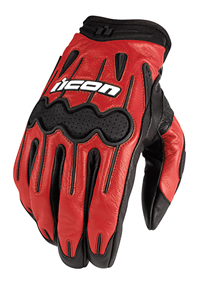 Icon Arc Red Gloves